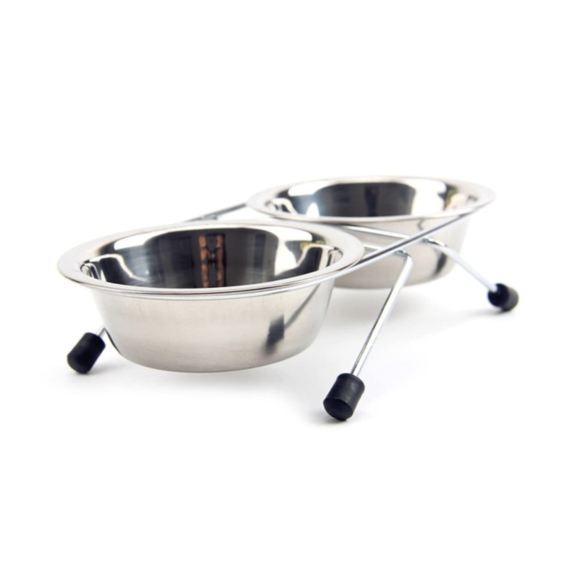 Stainless Steel Dog Cat Bowls Set K982