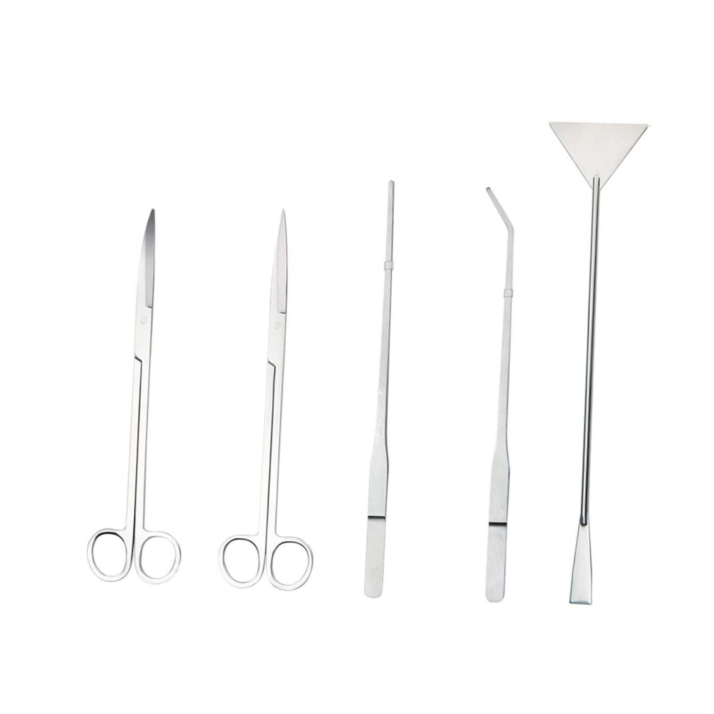 5 Piece Stainless Steel Aquarium Aquascaping Kit D336449