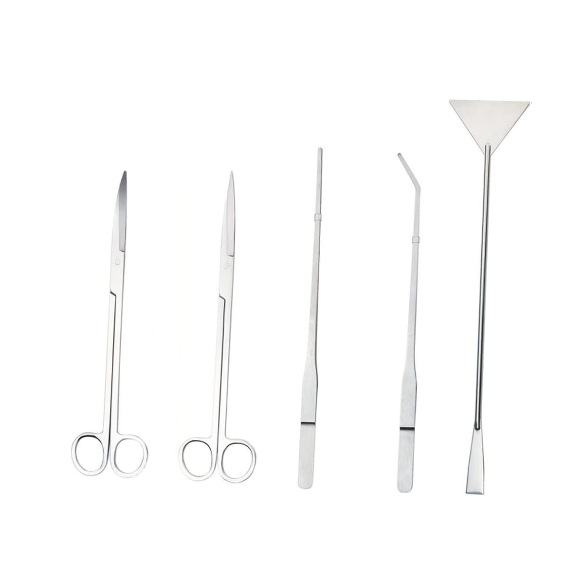 5 Piece Stainless Steel Aquarium Aquascaping Kit D336449