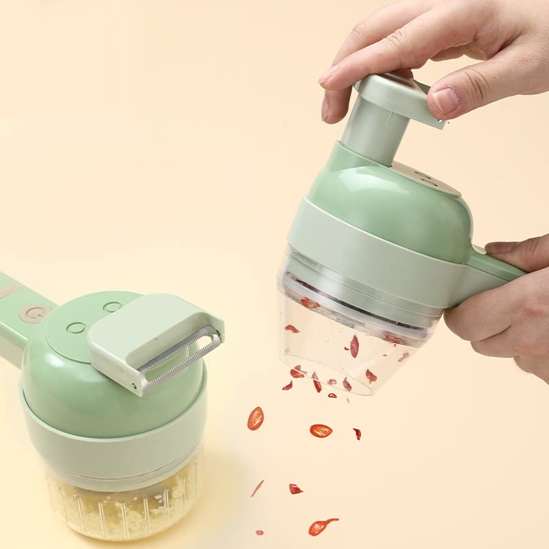 4 in 1 Handheld Electric Vegetable Chopper Set Q800715