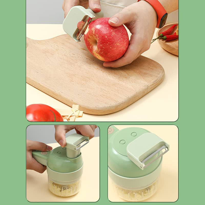 4 in 1 Handheld Electric Vegetable Chopper Set Q800715