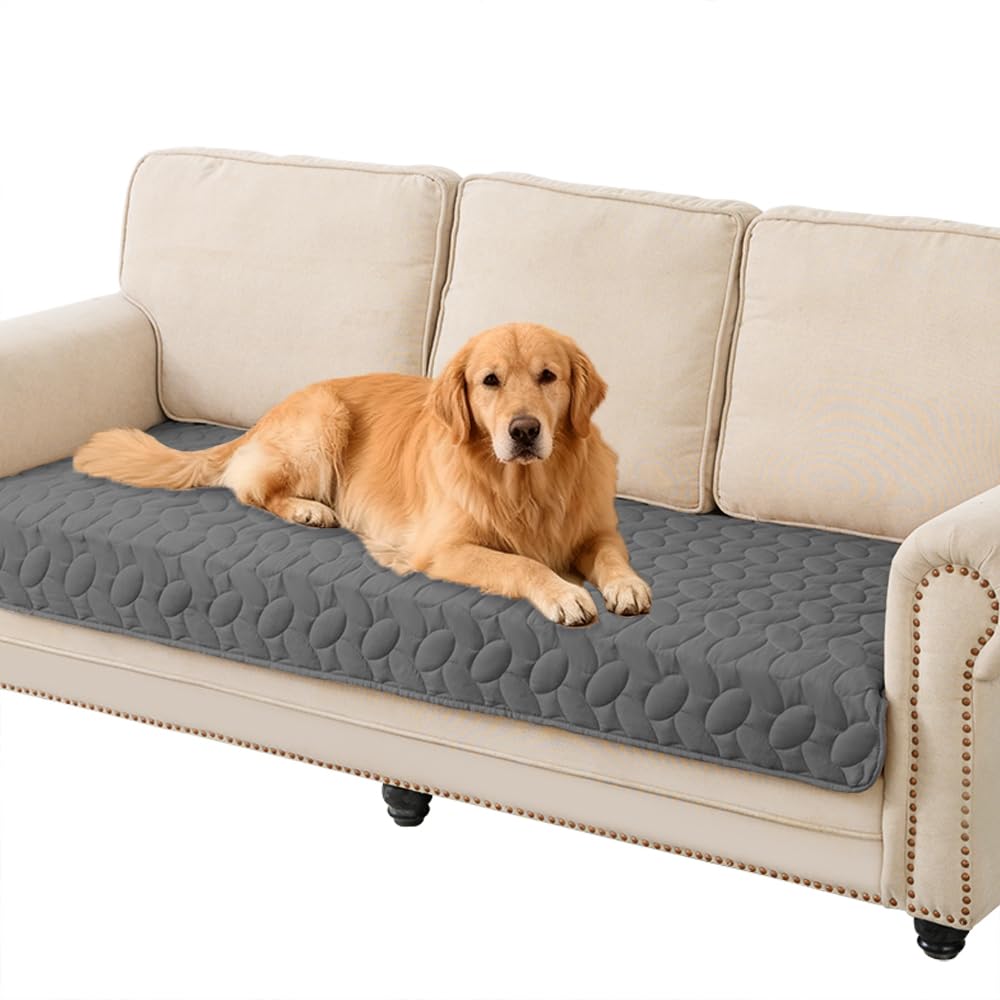 Waterproof Pet Bed Cover 30x70 Inch Dark Grey T620837