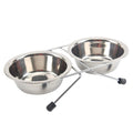 Stainless Steel Dog Cat Bowls Set K982