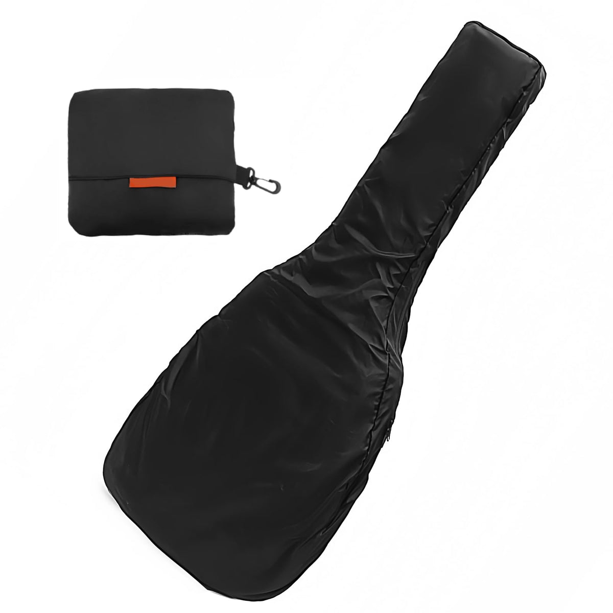Black Waterproof Electric Guitar Bag Rain Cover Y271231
