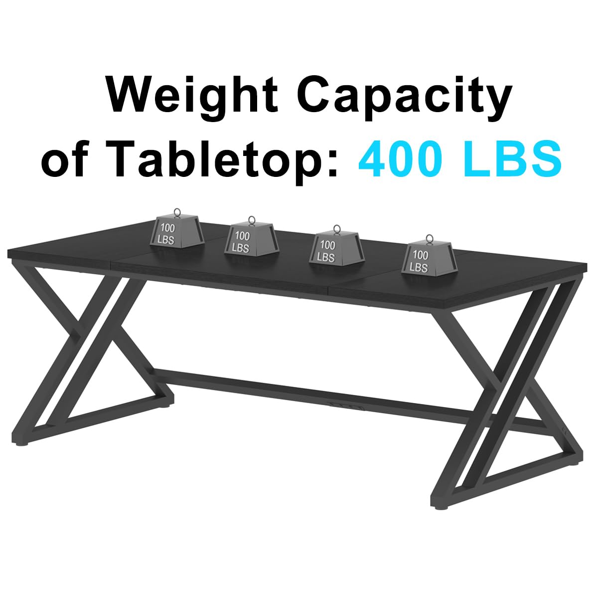 Black Computer Desk X880989