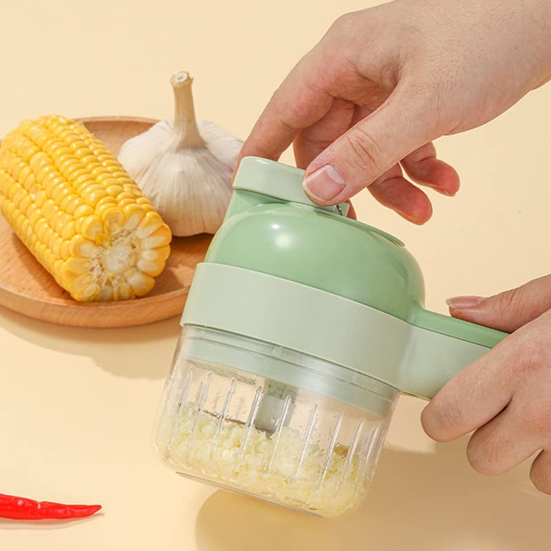 4 in 1 Handheld Electric Vegetable Chopper Set Q800715