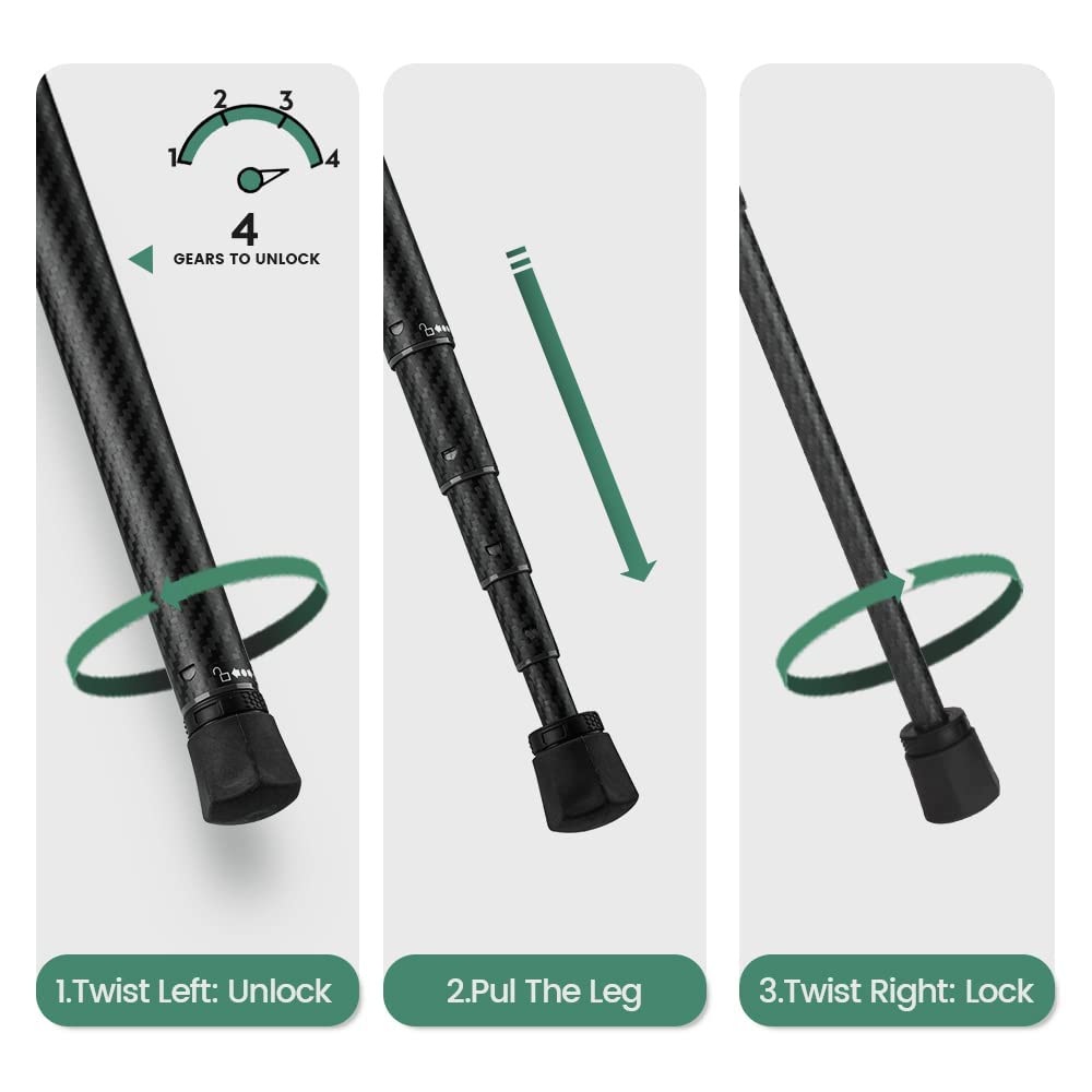Carbon Fiber 60 Inch Camera Tripod I352