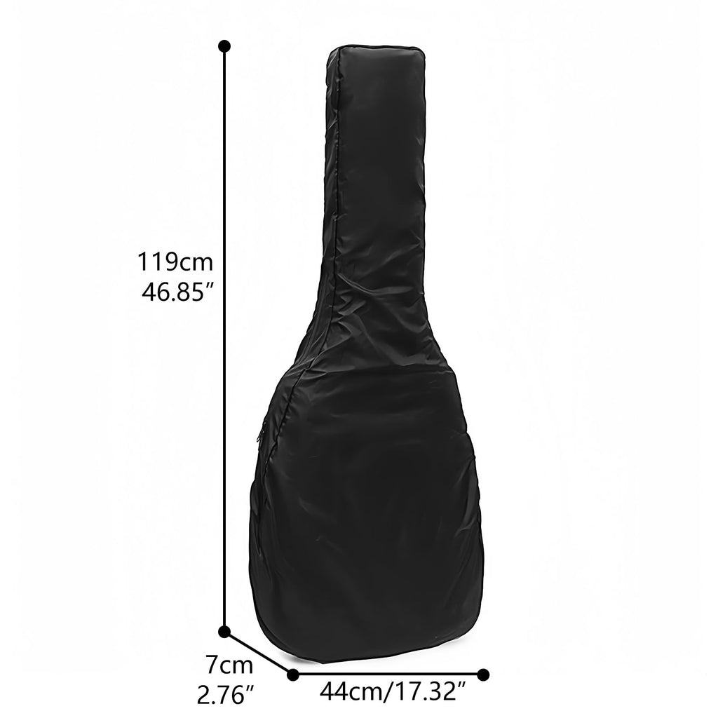 Black Waterproof Electric Guitar Bag Rain Cover Y271231