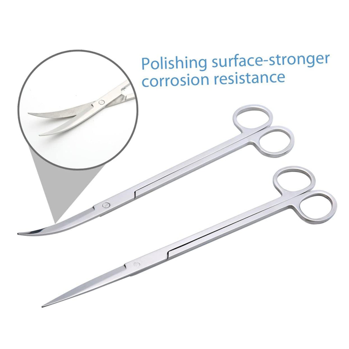 5 Piece Stainless Steel Aquarium Aquascaping Kit D336449