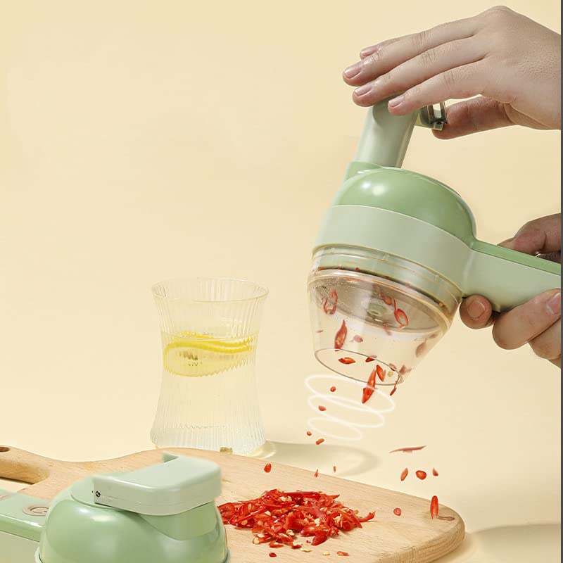 4 in 1 Handheld Electric Vegetable Chopper Set Q800715