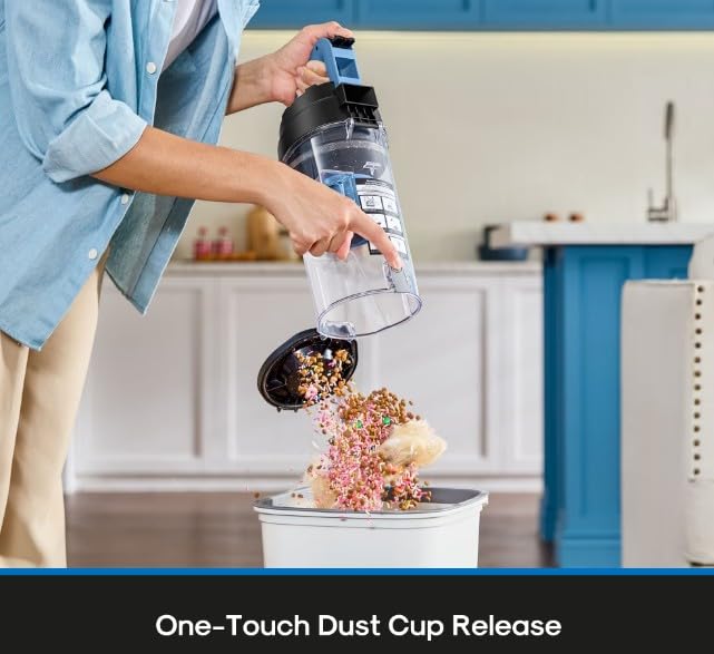 Bagless Upright Vacuum Cleaner with Brush and Crevice Tool I4883