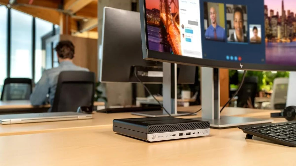 Mini PC Desktop Computer, Intel Core i5-9500T, 8GB DDR4 RAM, 256GB SSD, Keyboard & Mouse, WiFi, Windows 11 Pro V89499