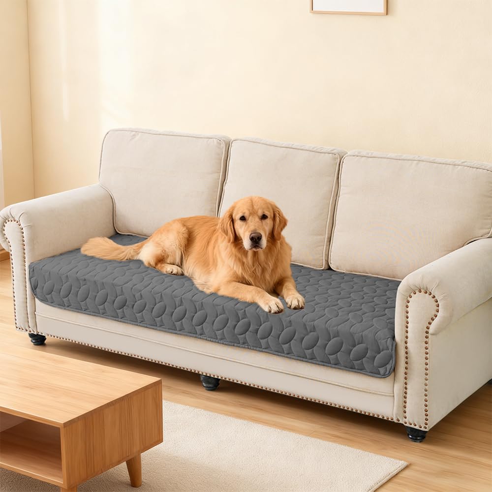Waterproof Pet Bed Cover 30x70 Inch Dark Grey T620837