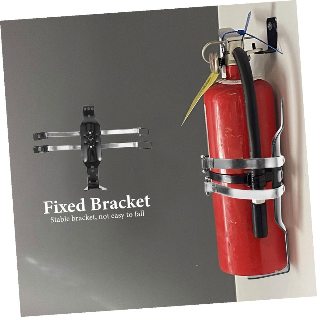 2 Pcs Fire Extinguisher Mounting Kit Wall Bracket Holder N97649