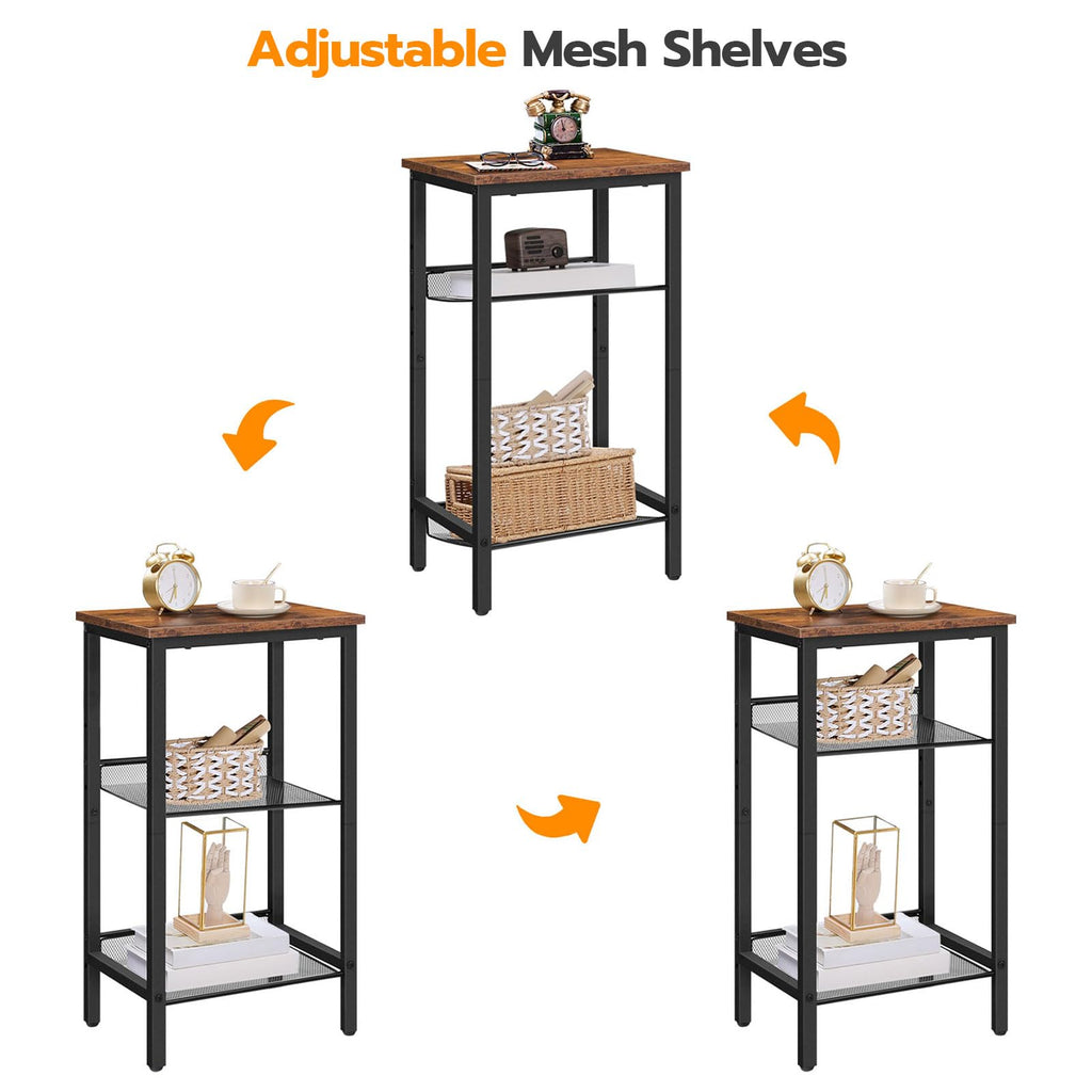 Tall 3-Tier Side Table M7012