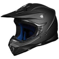 Adult Full Face Motorcycle Helmet, DOT Approved, Matte Black W14561