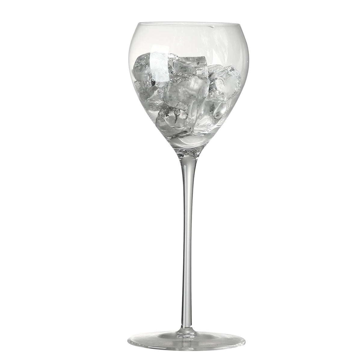 Hand Blown Crystal Cocktail Glasses Set of 6, 5.8Oz Clear G453
