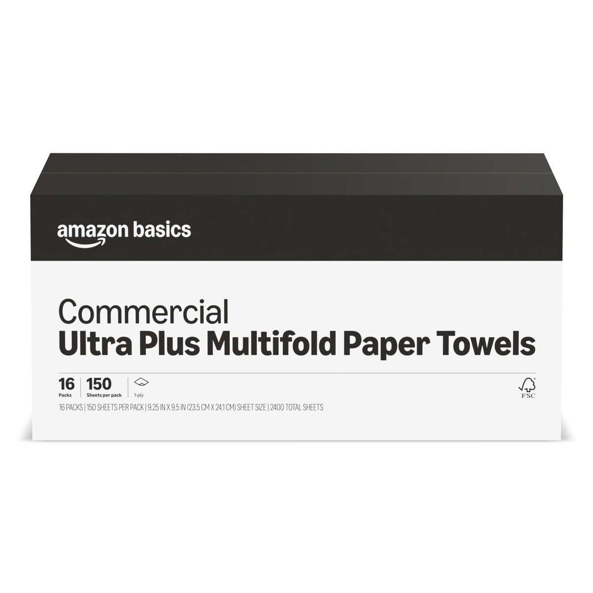 White Multifold Paper Towels, 2400 Count X7205