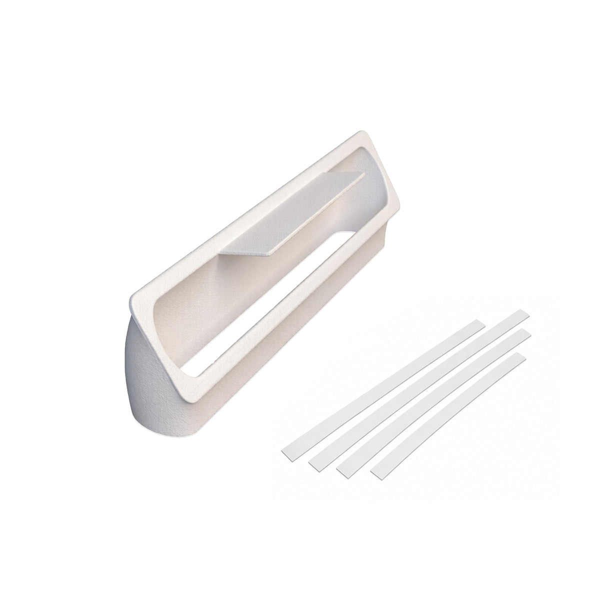 RV Rooftop AC Air Deflector White W31469