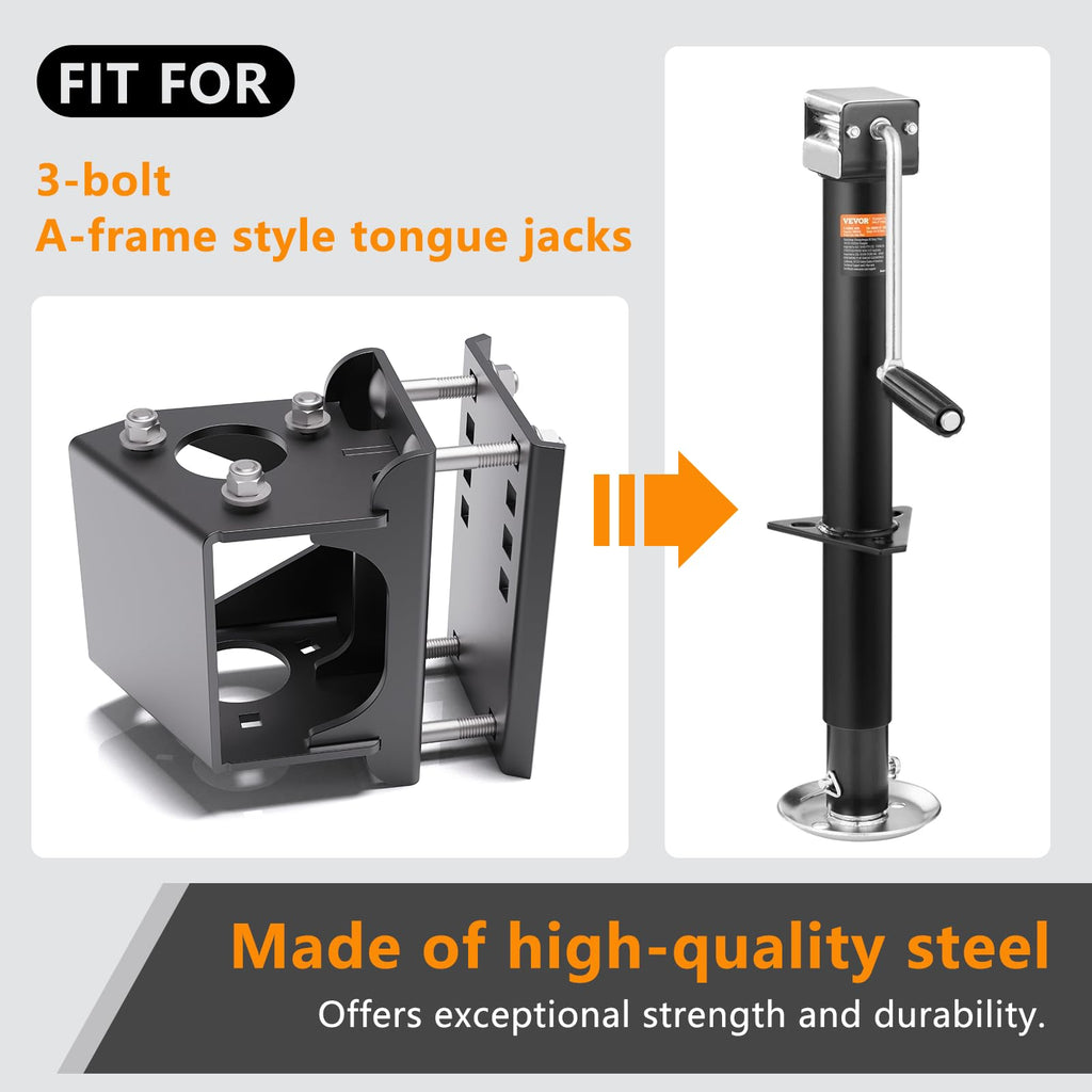 Heavy Duty Trailer Jack Relocation Kit Q305816