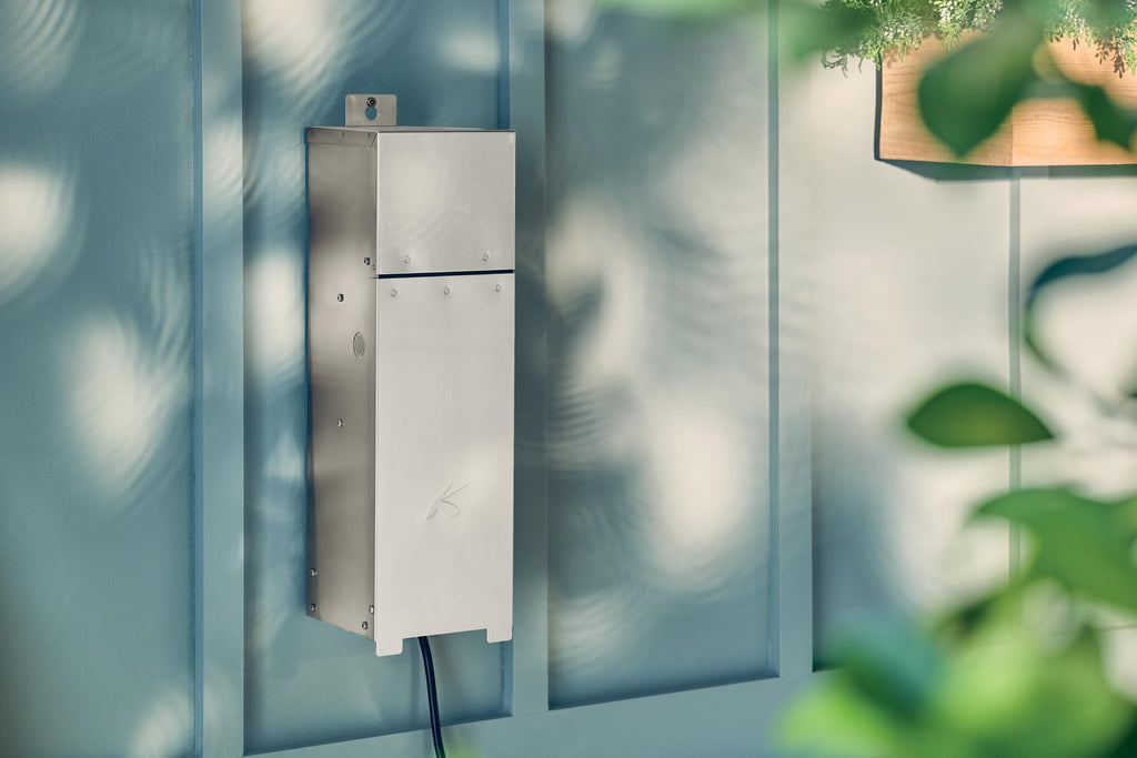Stainless Steel Landscape Lighting Transformer W191