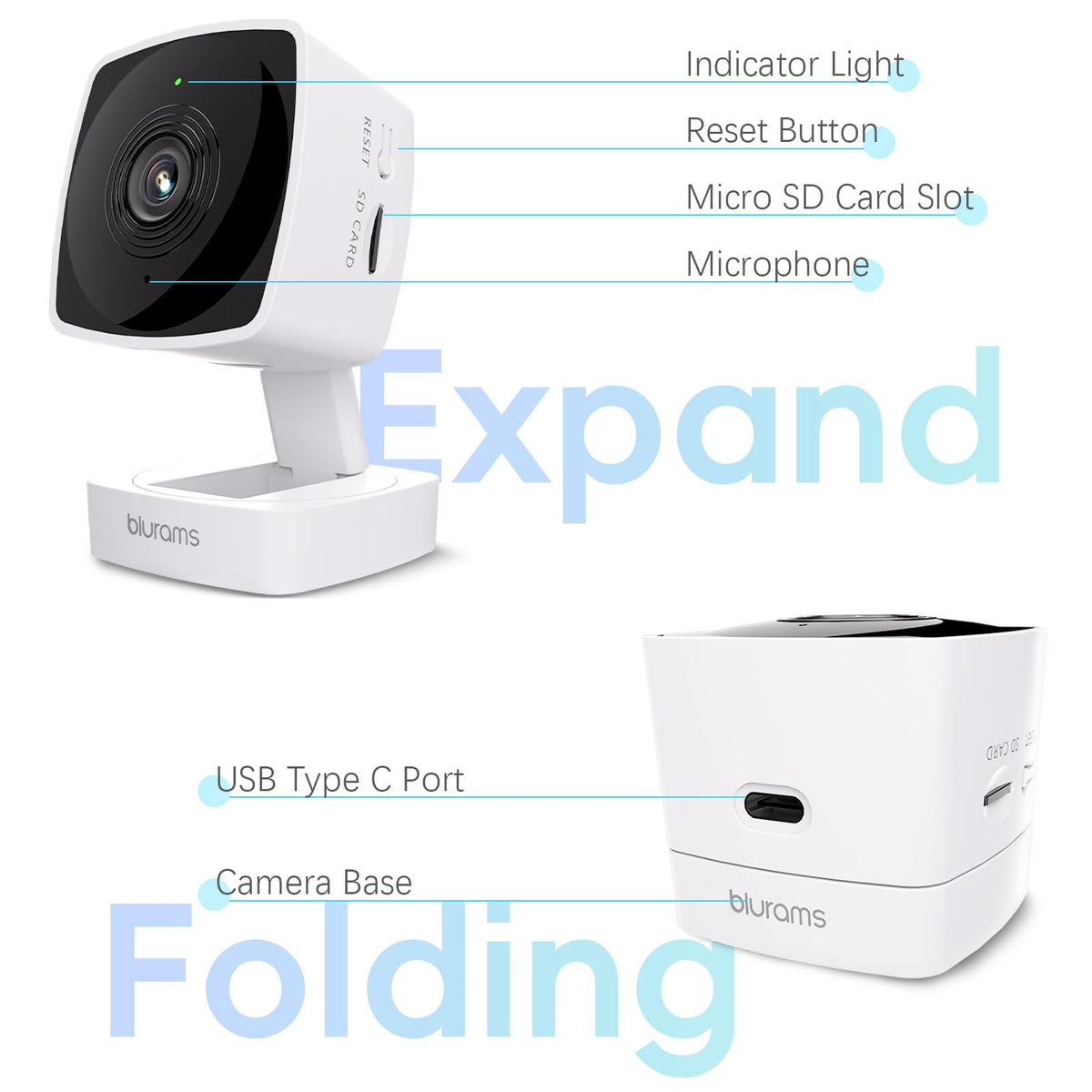 2K Indoor Cameras 2 Pack P516
