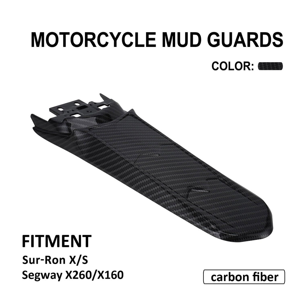 Carbon Fiber Extended Rear Fender Electric Dirt Bike Z152088