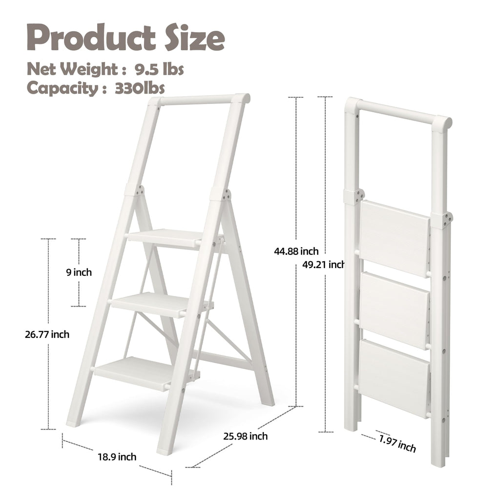 Aluminum 3 Step Ladder U368679