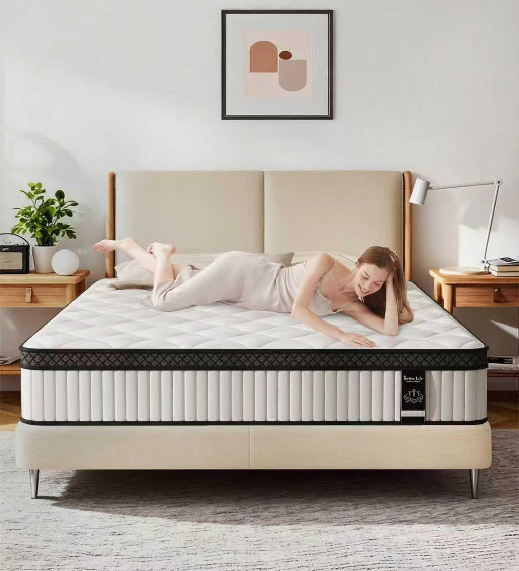 12 Inch Full Size Hybrid Mattress in a Box J42142