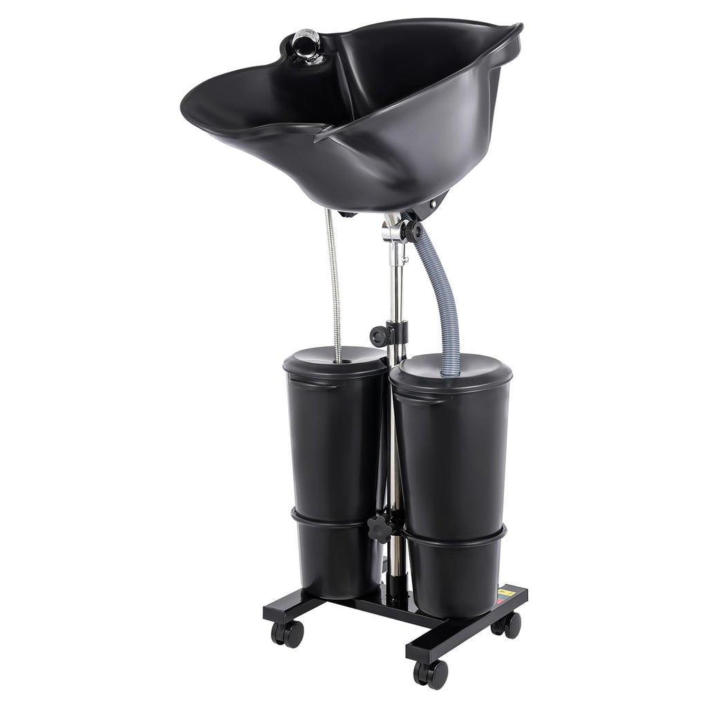 Portable Shampoo Basin with Electric Pump and Wheel O84139