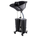 Portable Shampoo Basin with Electric Pump and Wheel O84139