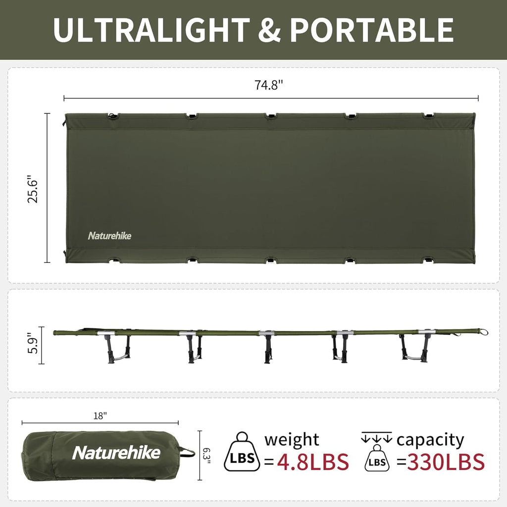 Ultralight Folding Camping Cot X12298