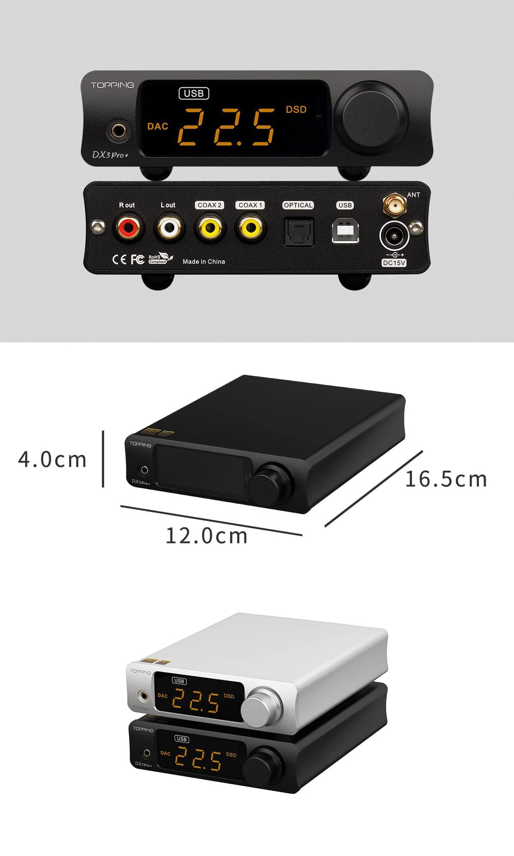 Hi-Res Audio DAC & Headphone Amplifier R4826