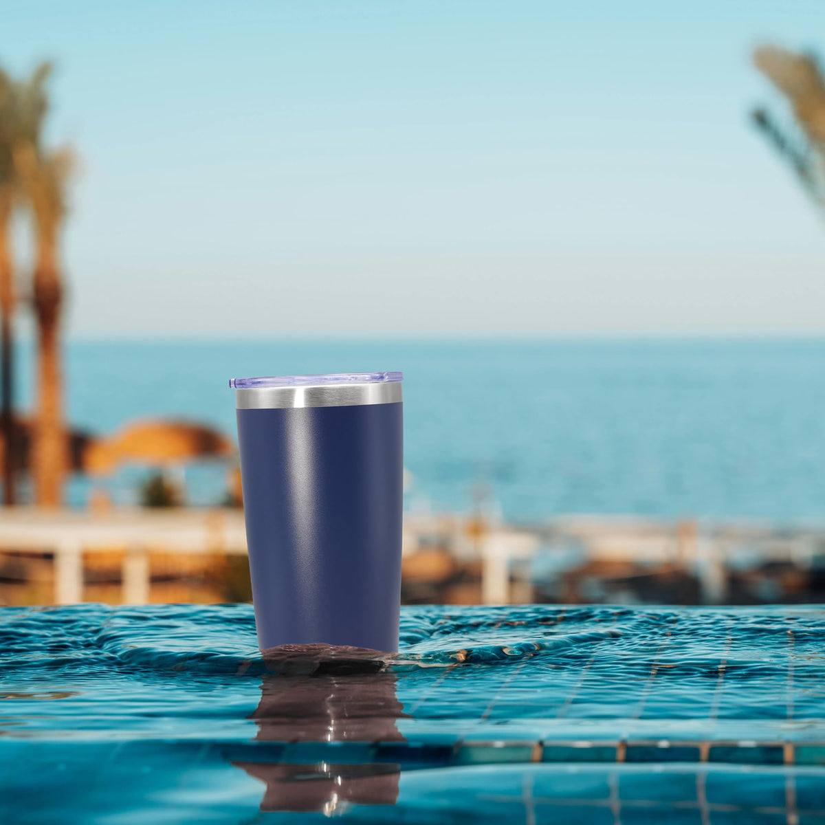 20oz Insulated Stainless Steel Tumbler with Lid Q42988