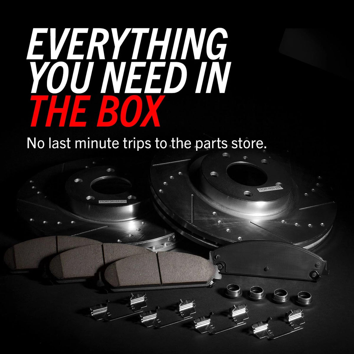 Brake Pad & Rotor Kit Front P524478
