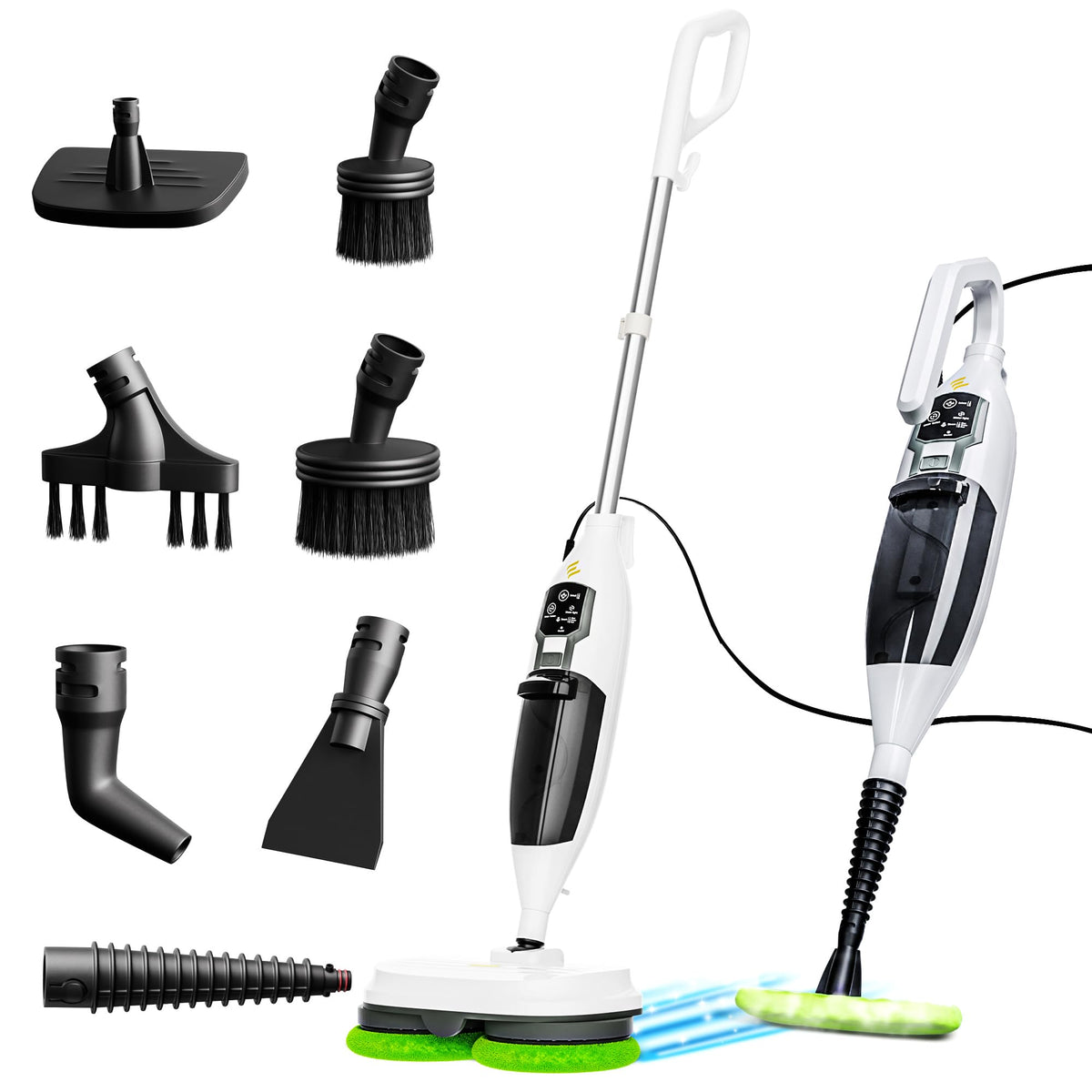 15-in-1 Electric Steam Mop with 3 Steam Modes C296