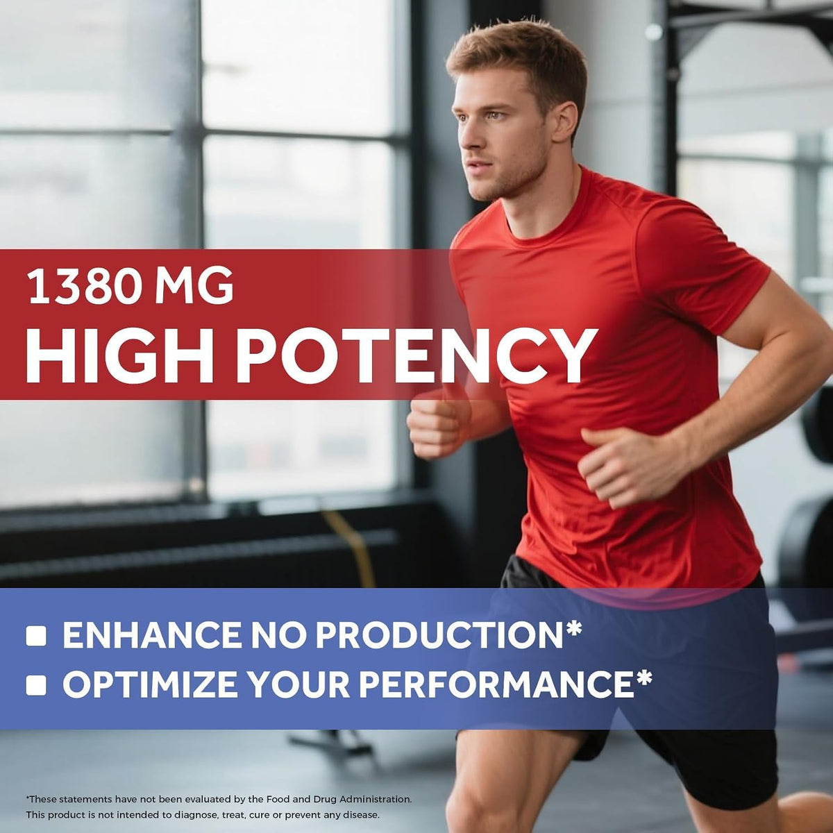 Nitric Oxide Booster 1380 mg 60 Vegan Caps U285057