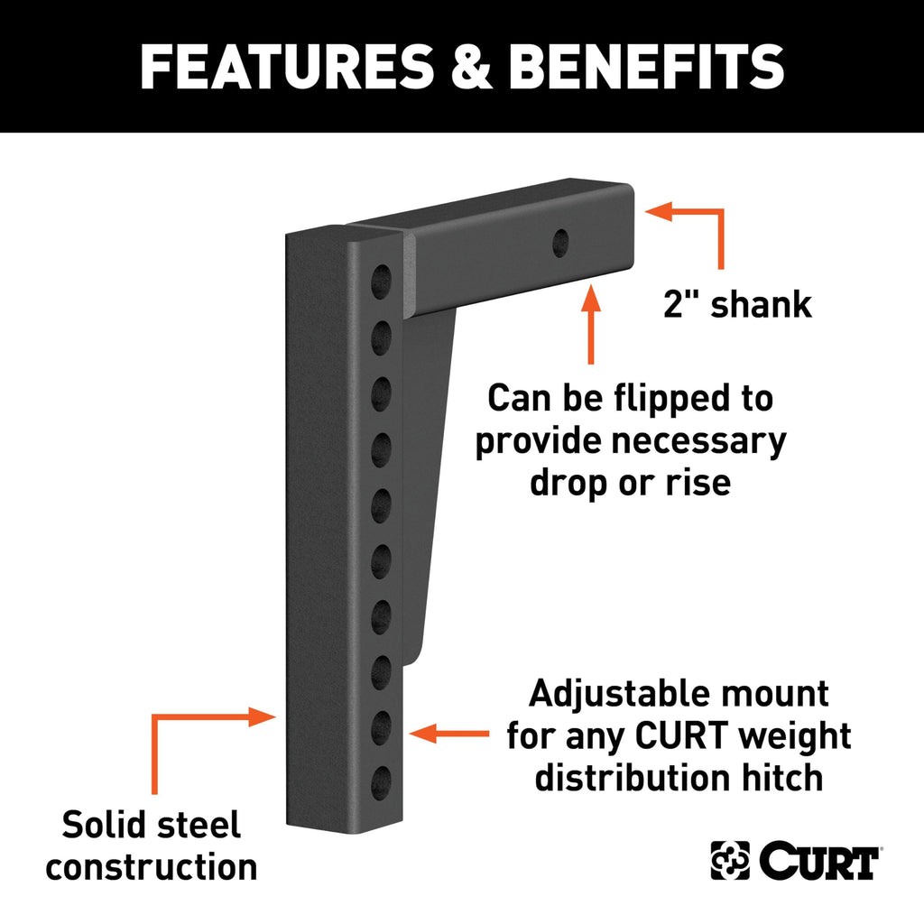 2" Weight Distribution Shank P592025