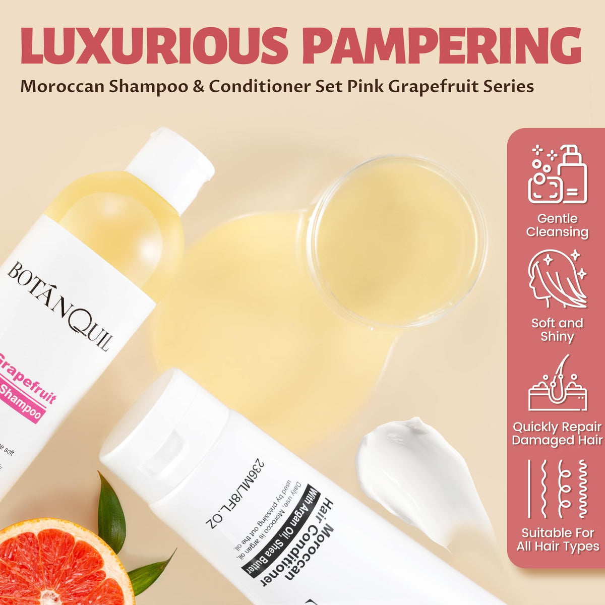 Argan Oil Shampoo and Conditioner Set M223
