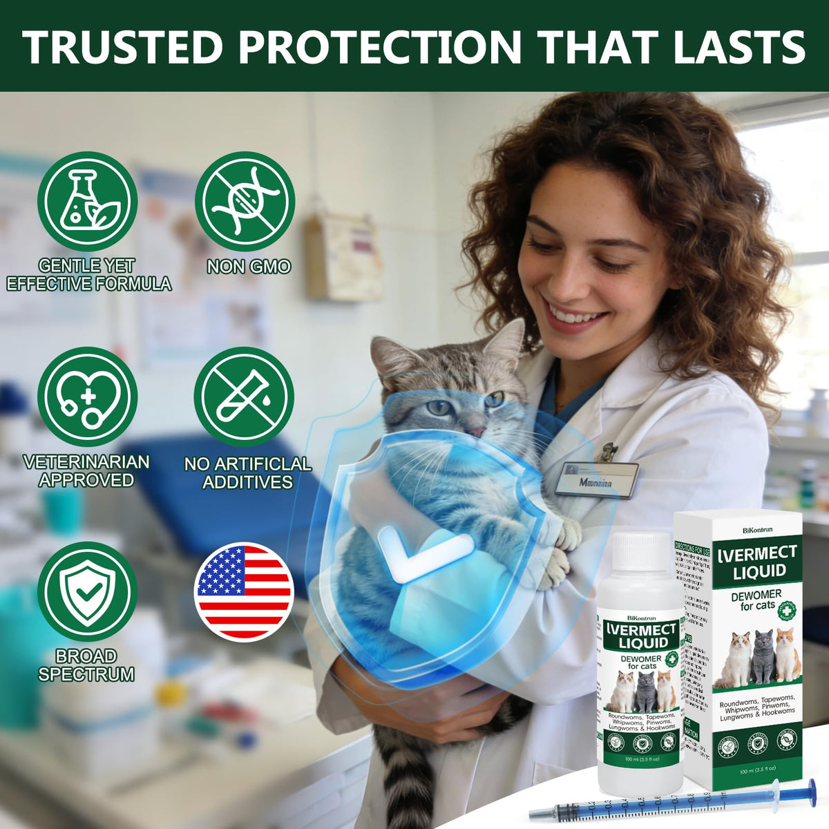 Broad Spectrum Cat Dewormer H56078