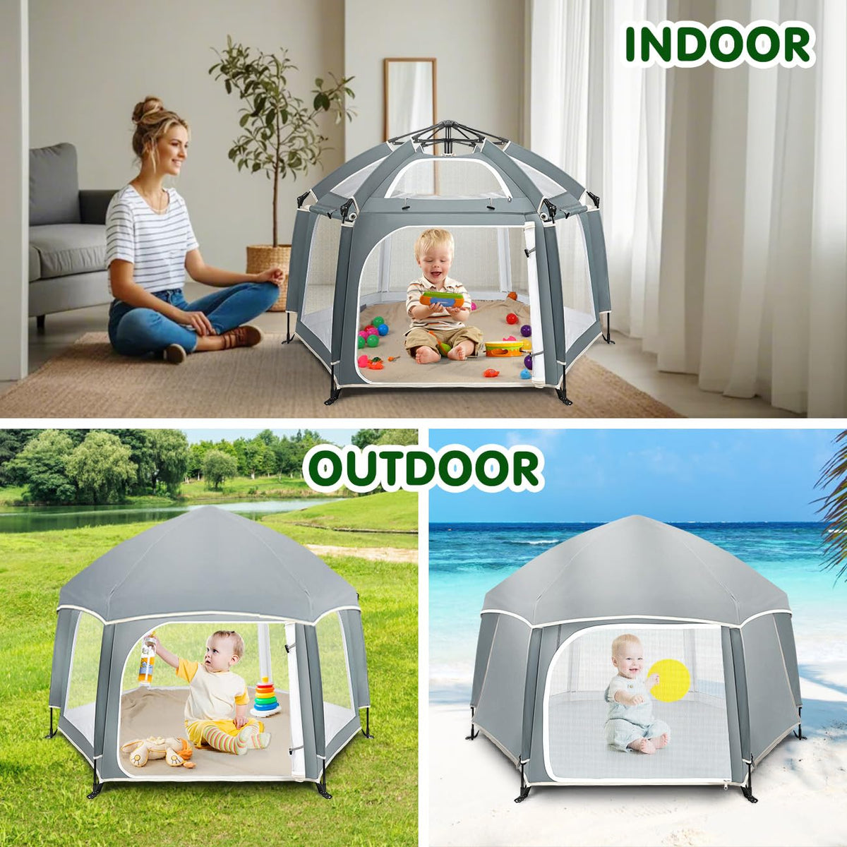 Pop Up Playpen for Babies and Toddlers C7697
