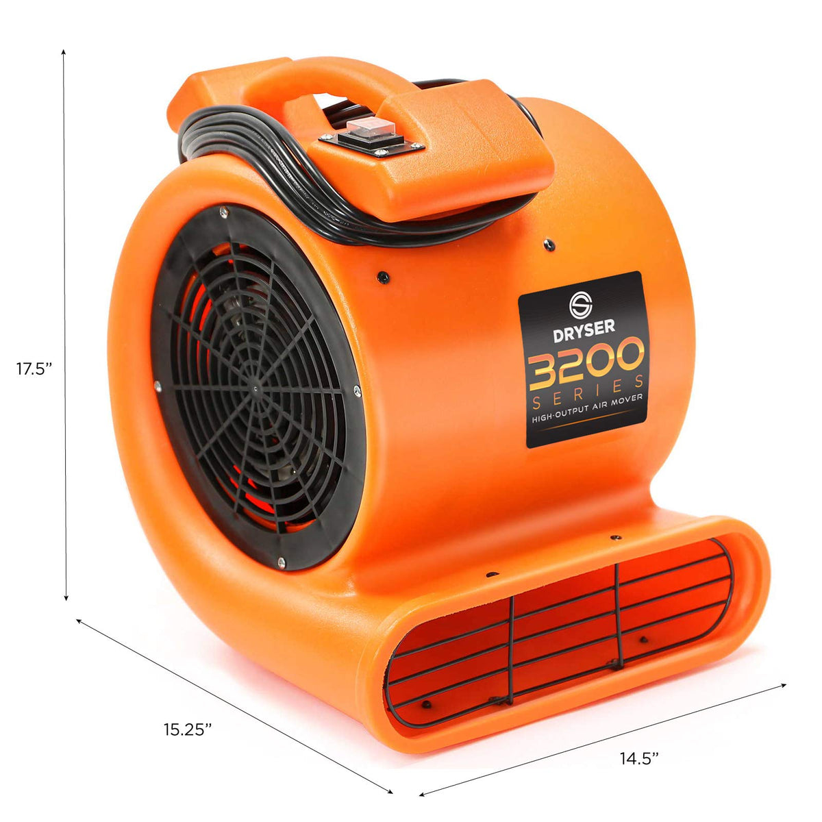 12pk 2 Speed 1/2 HP Air Mover Carpet Dryer Floor Fan I77912