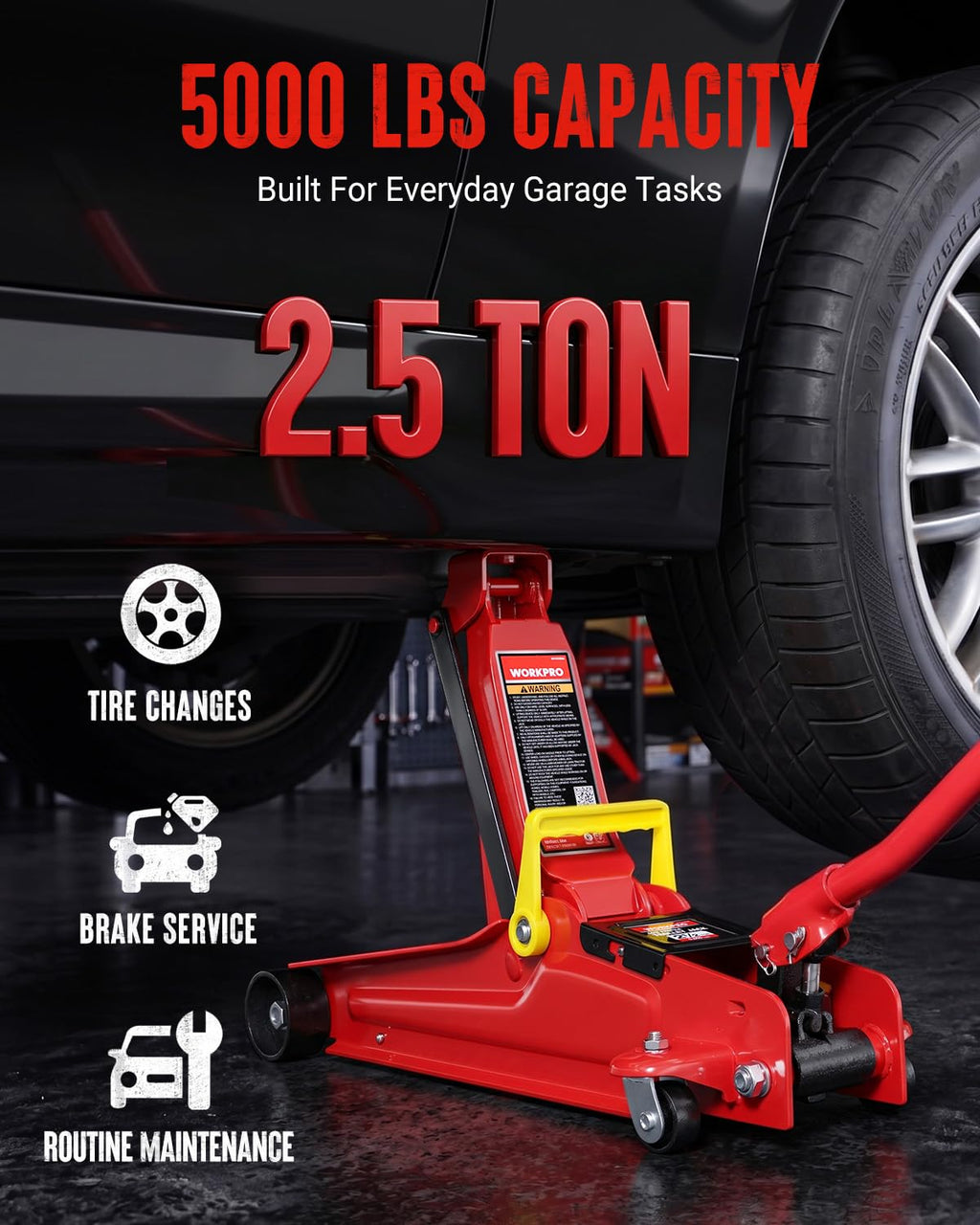 2.5 Ton Hydraulic Trolley Floor Jack N456