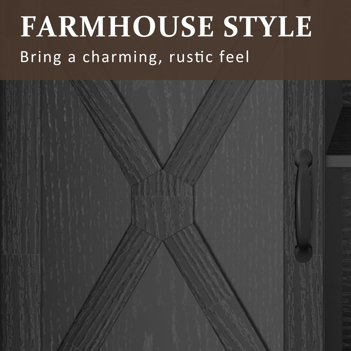 Farmhouse TV Stand D6111