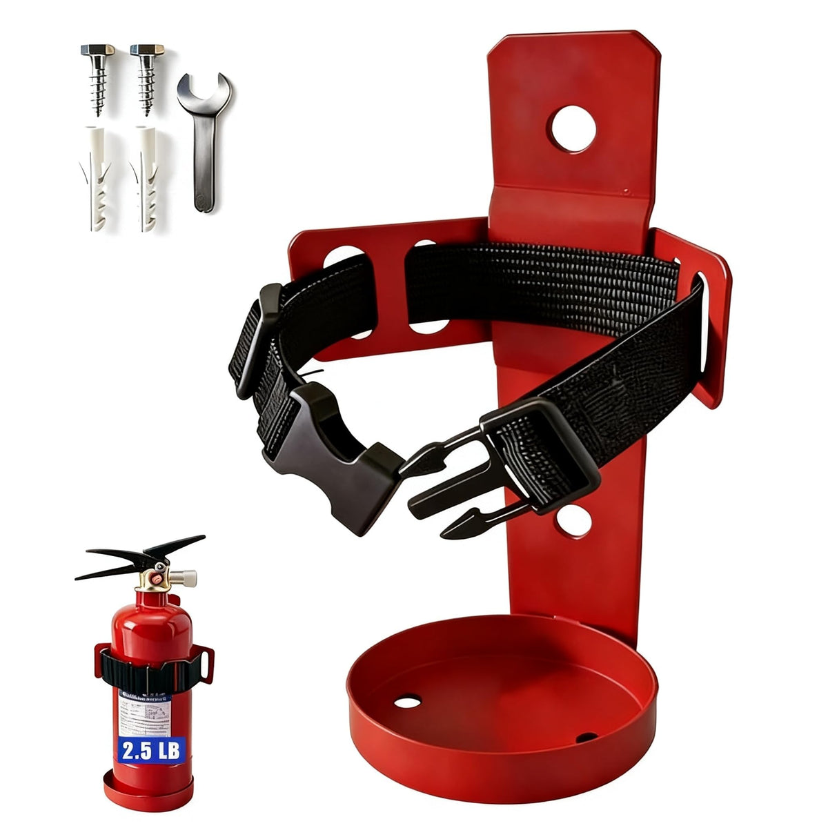 2.5LB Fire Extinguisher Wall Mount Bracket S21171