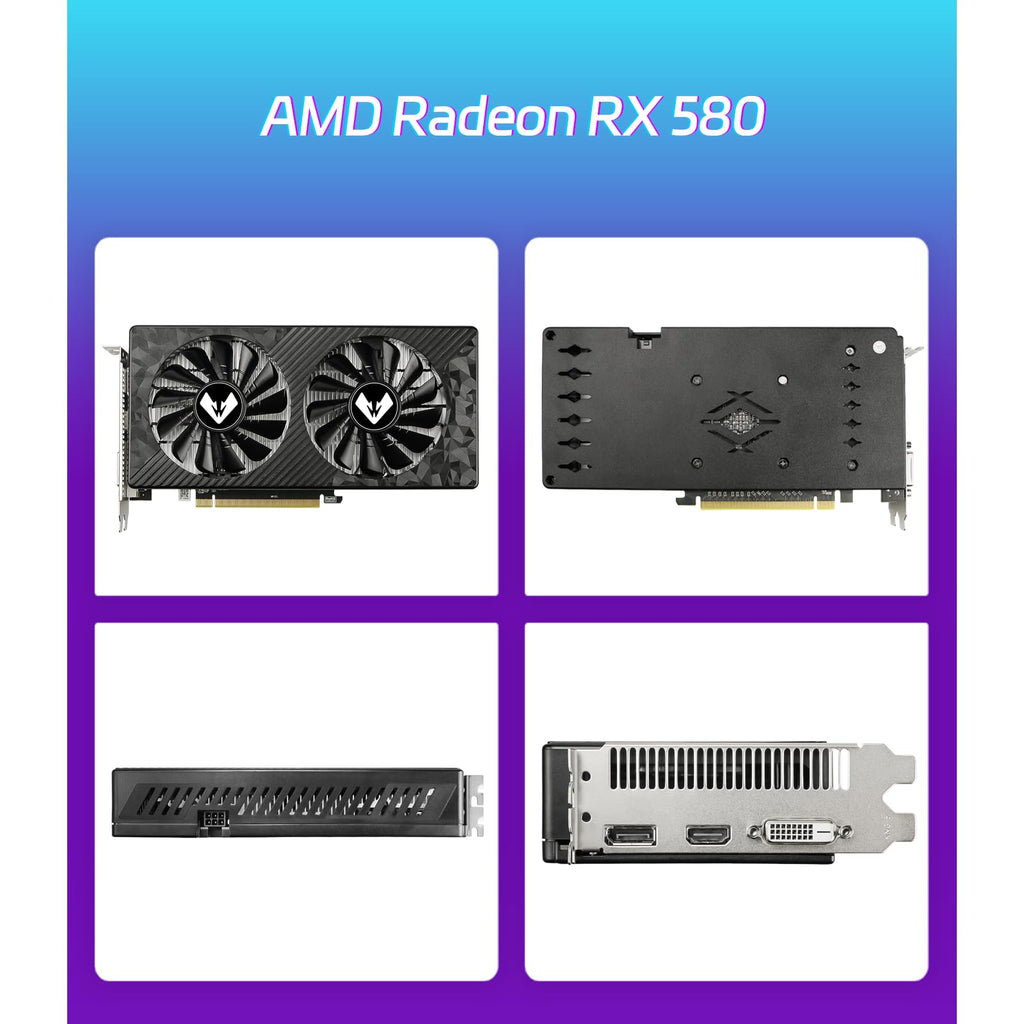 Radeon RX 580 8GB GDDR5 Gaming Graphics Card Z5223