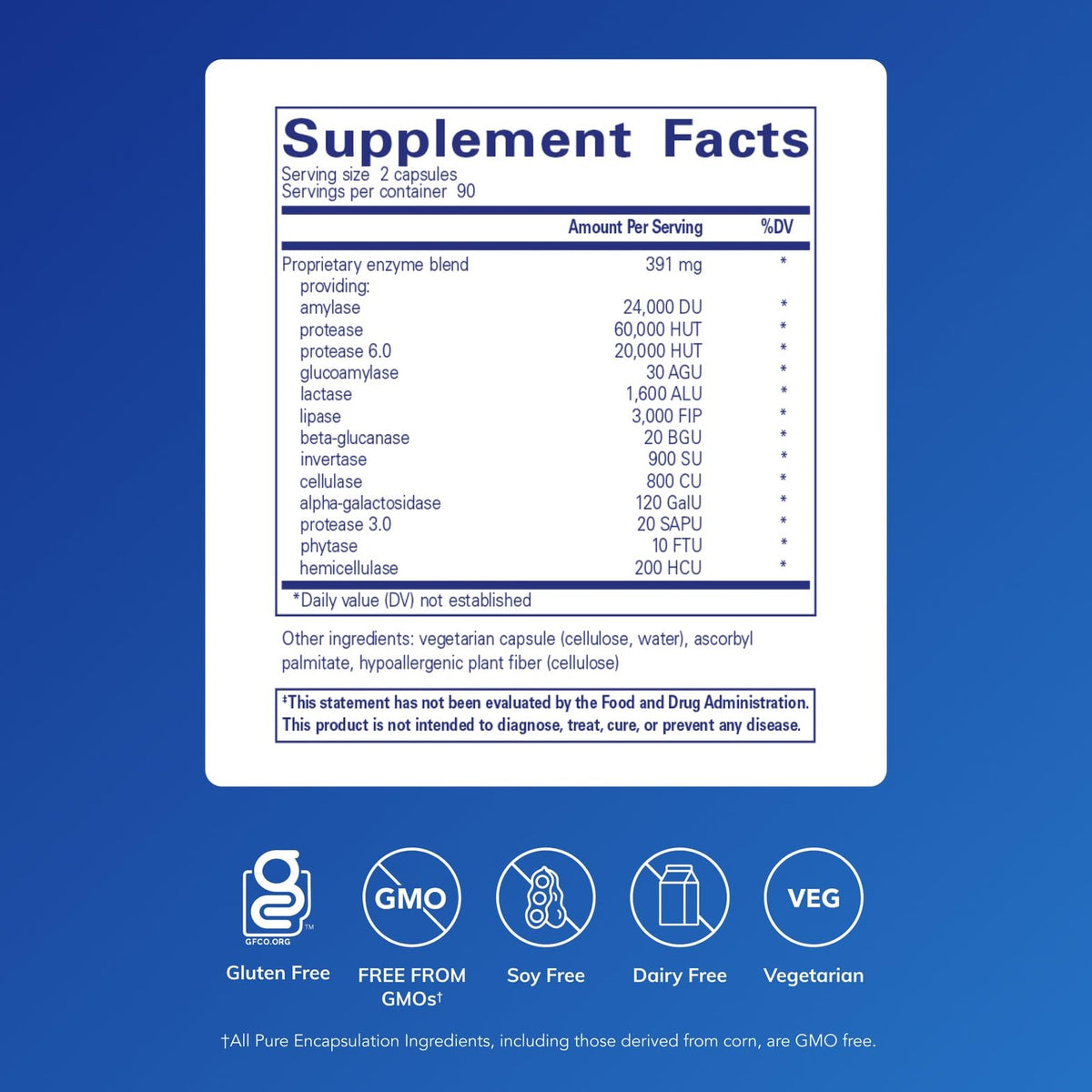 Digestive Enzymes Ultra 180 Counts O398027