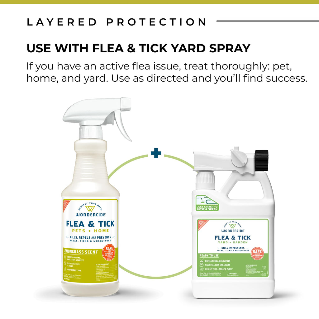 Flea, Tick and Mosquito Spray 4 oz Lemongrass & Cedarwood G990430