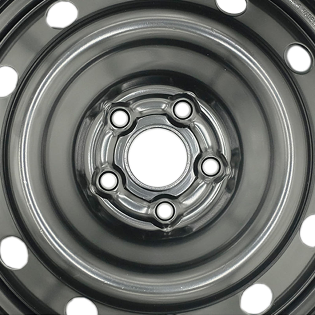 16" Steel Wheel Black Finish L496