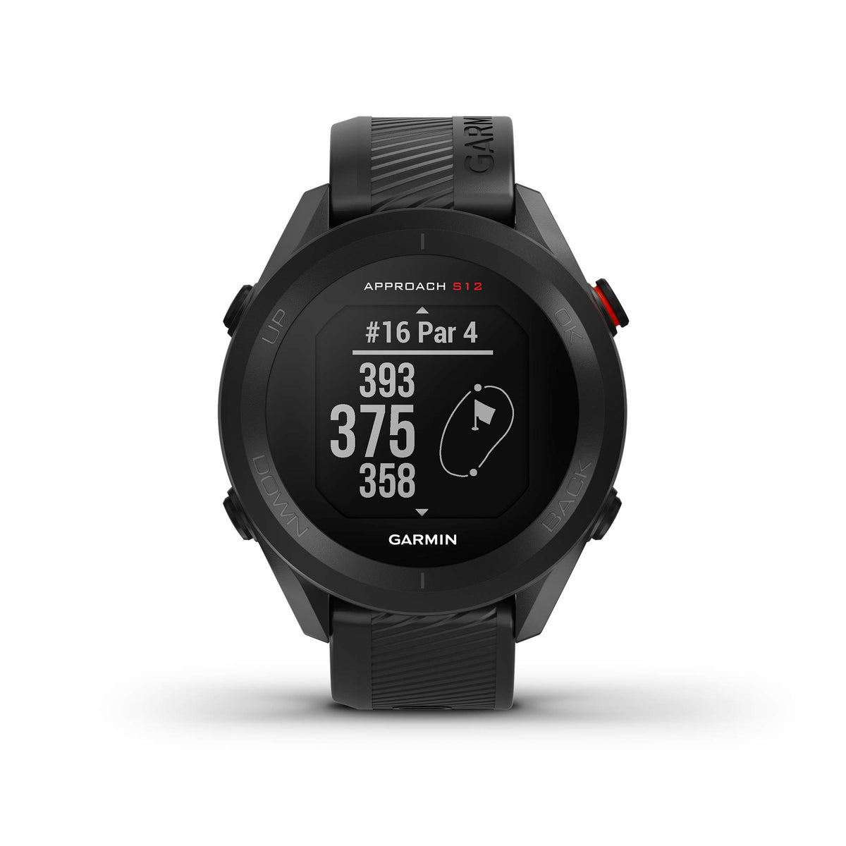 Black Golf Watch C7976